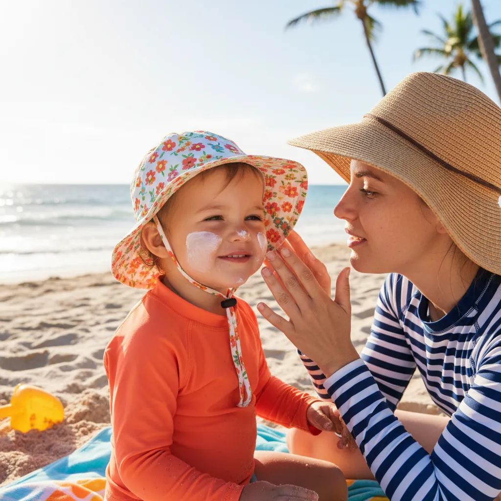 Sun safety for children in Fiji
