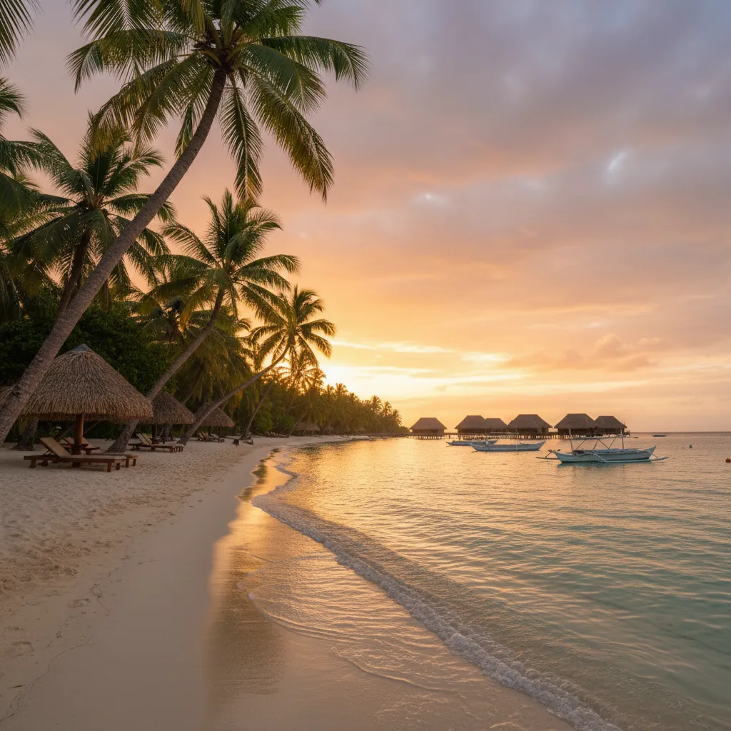Destination Fiji: Tropical beach resort