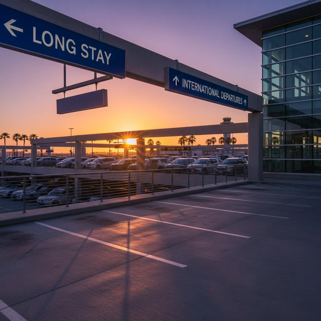 Airport parking logistics
