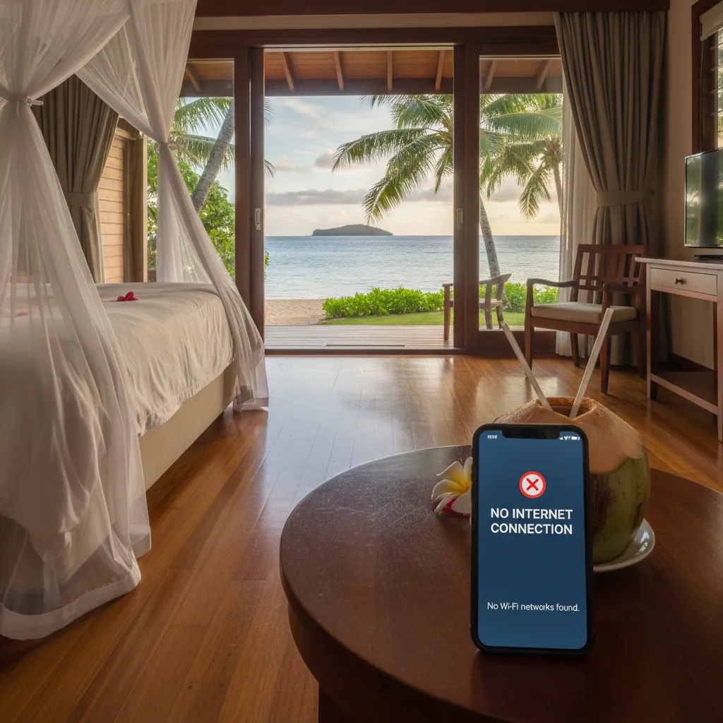 Unreliable Resort WiFi in Fiji