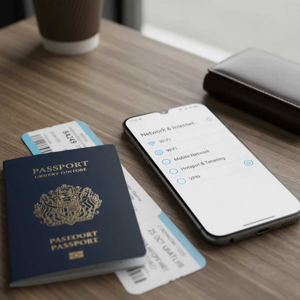 Preparing mobile phone for international travel