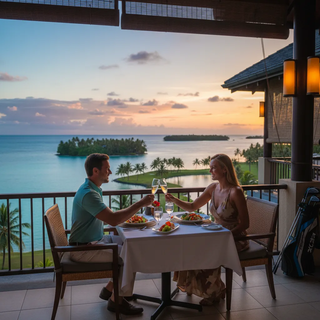Fine dining experience at Navo Restaurant InterContinental Fiji