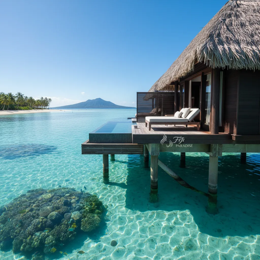 Luxury Fiji resort with accessible house reef