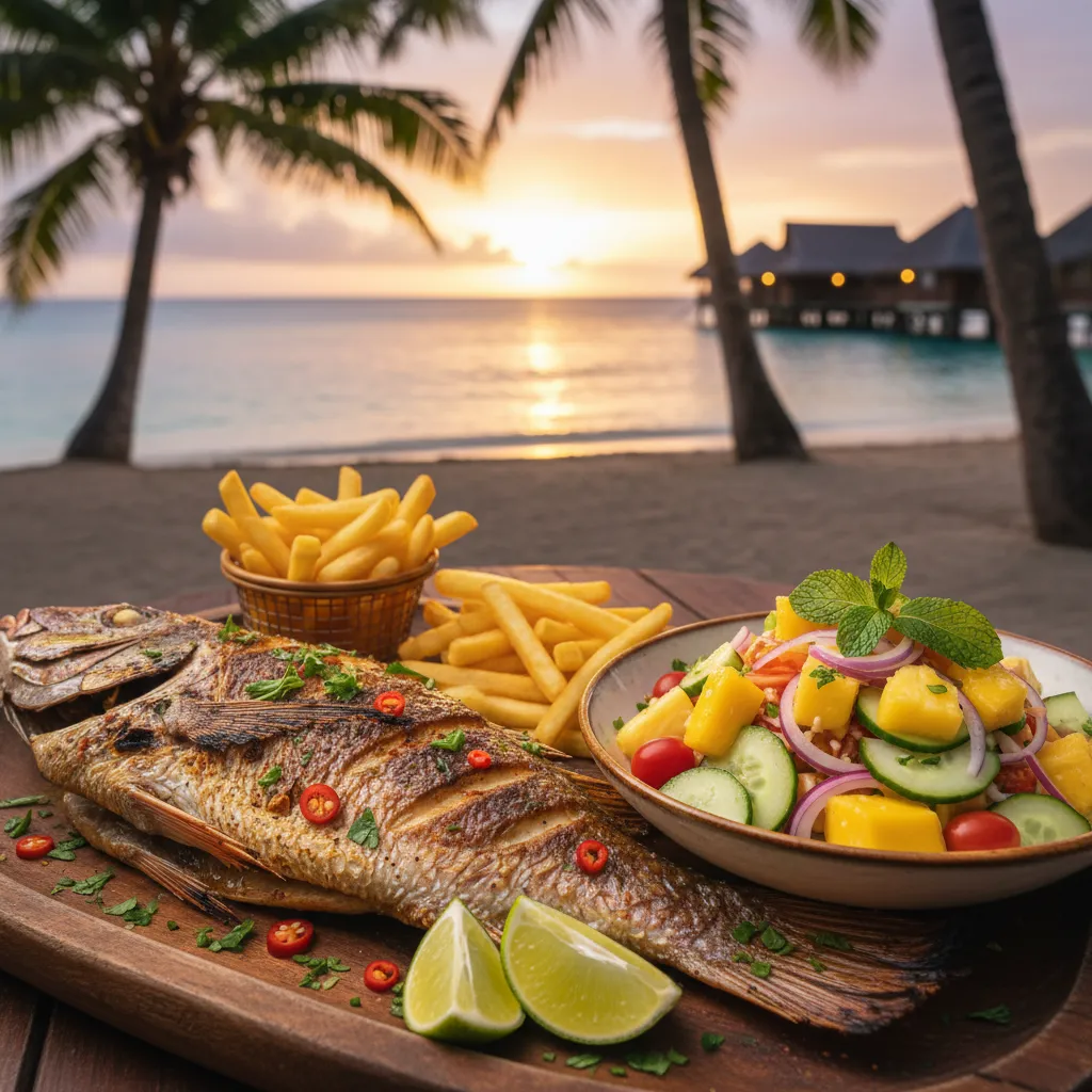 Cook your catch dinner at Port Denarau