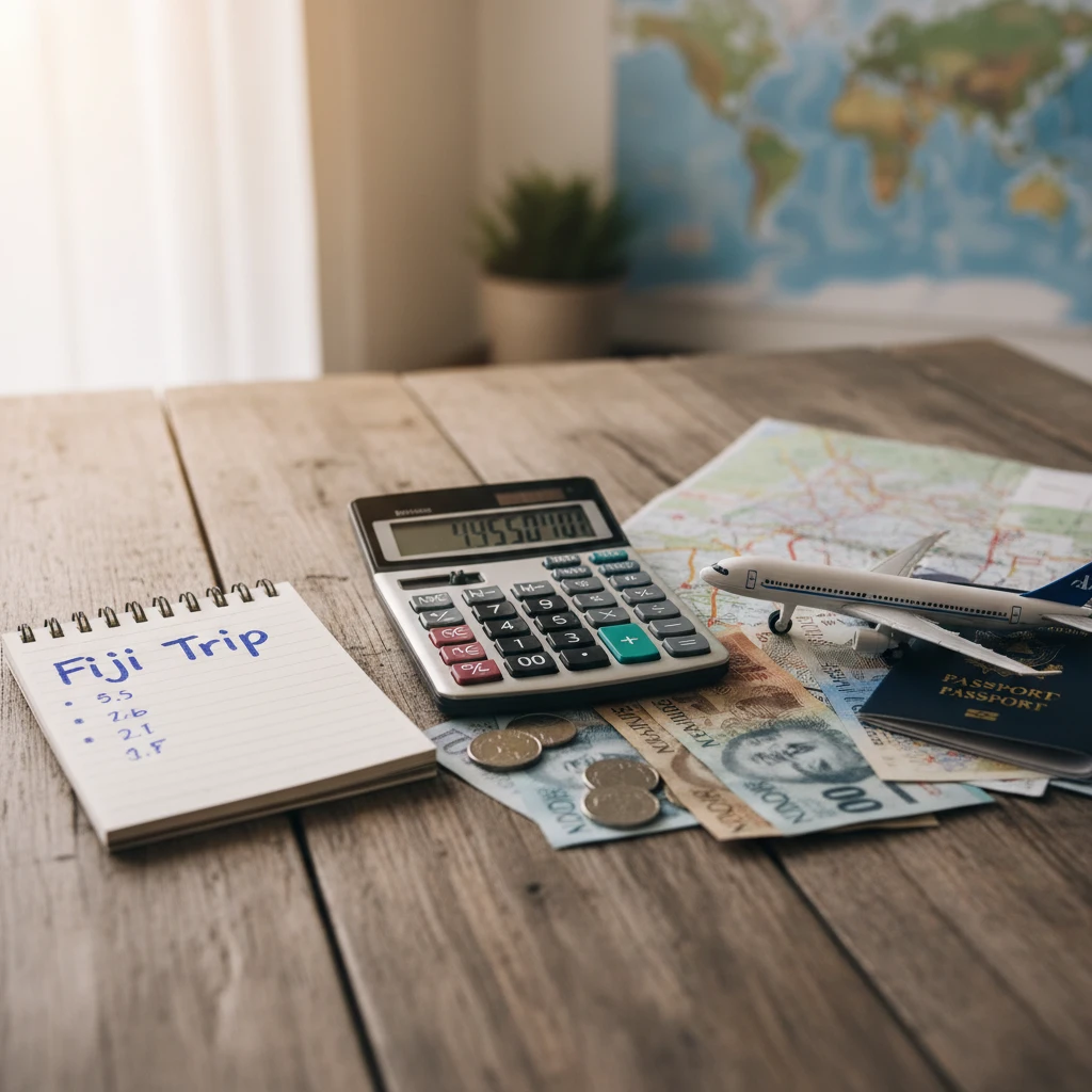 Calculating cost of Fiji travel package vs separate booking