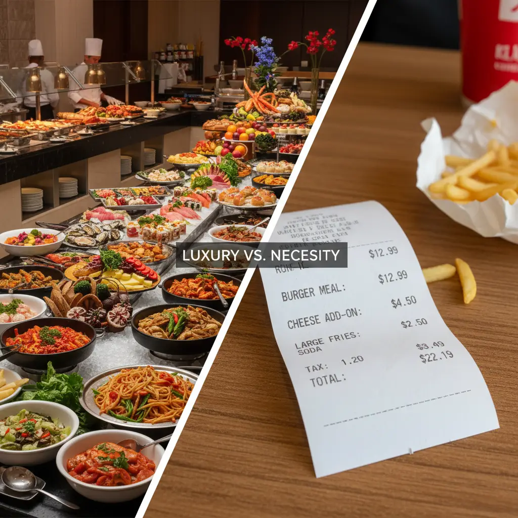 Buffet vs A La Carte cost comparison