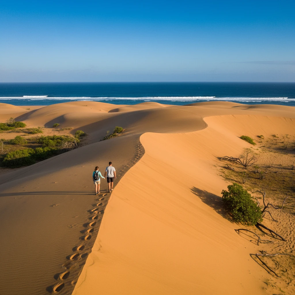 Hiking the Sigatoka Sand Dunes